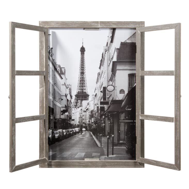 Maisons du Monde Paris - Cuadro ventana de madera 57x79 Tienda