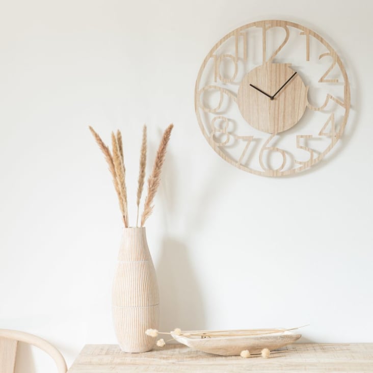 Maisons du Monde NATHAN - Reloj calado D.50 Solo hoy