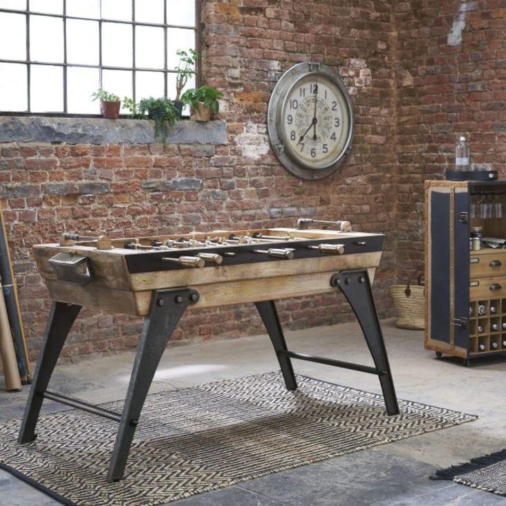Maisons du Monde MIDLAND - Reloj industrial de metal con efecto envejecido D.85 Descuentos del mes