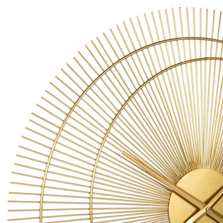 Maisons du Monde DUBAI - Reloj de metal dorado D. 60 Ofertas de temporada