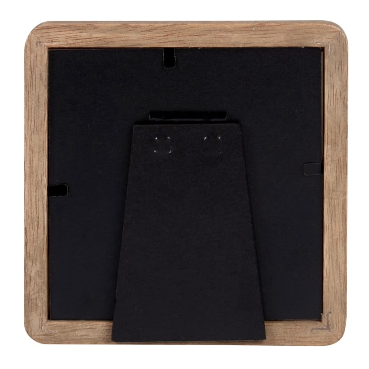 Maisons du Monde SOLIA - Lote de 2 - Marco de fotos de madera de hevea 10 x 10 Tienda de fábrica