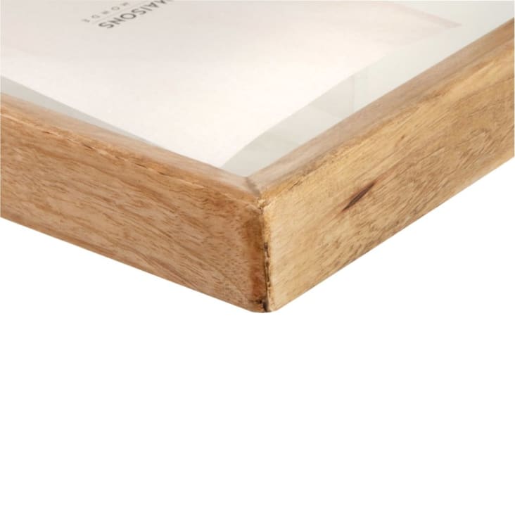 Maisons du Monde ARSANA - Marco de fotos de madera de mango marrón 13 x 18 Última moda