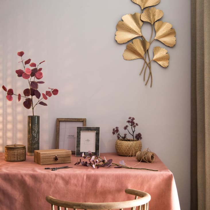 Maisons du Monde AOKI - Marco de fotos de mango 20x25 Ofertas de temporada