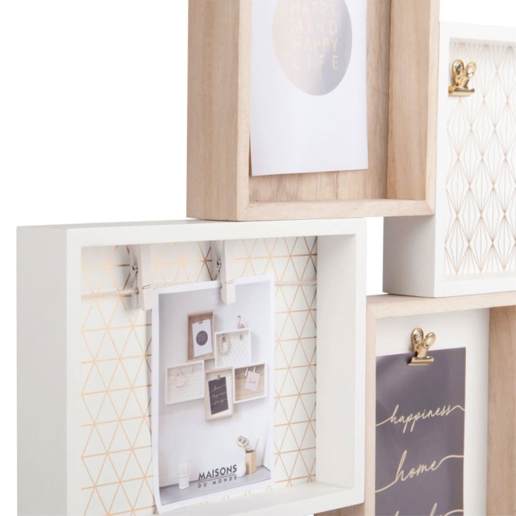 Maisons du Monde MICMAC - Tablón 5 marcos 59x48 Descuento