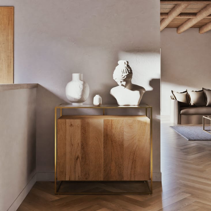 Maisons du Monde Busto de mujer en beige con efecto envejecido alt. 50 Rebajas top