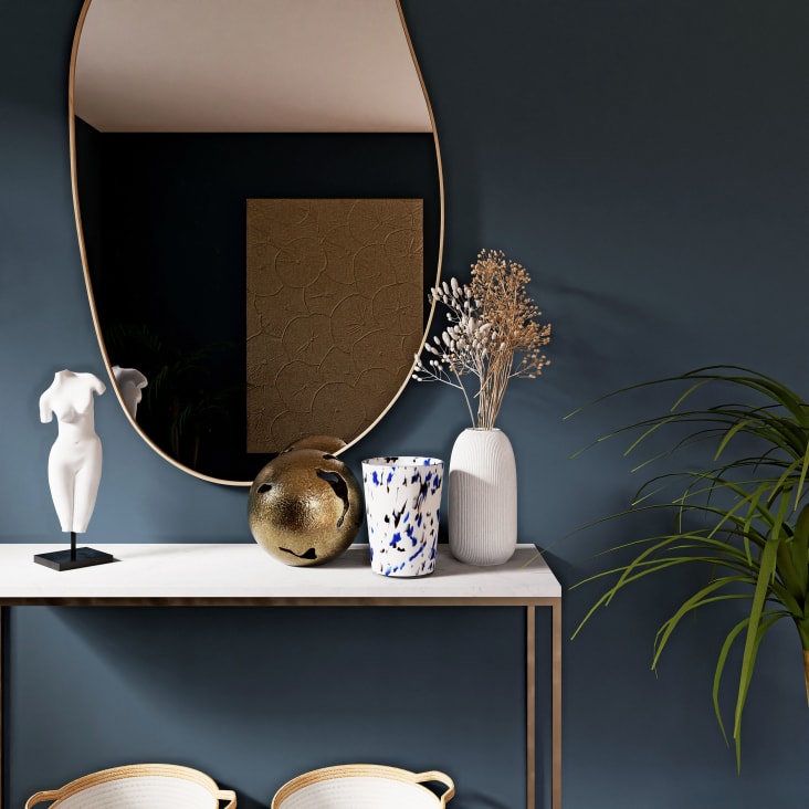 Maisons du Monde VENUS - Figura de diosa Venus de color blanco con base de color negro Alt. 38 Envío gratis