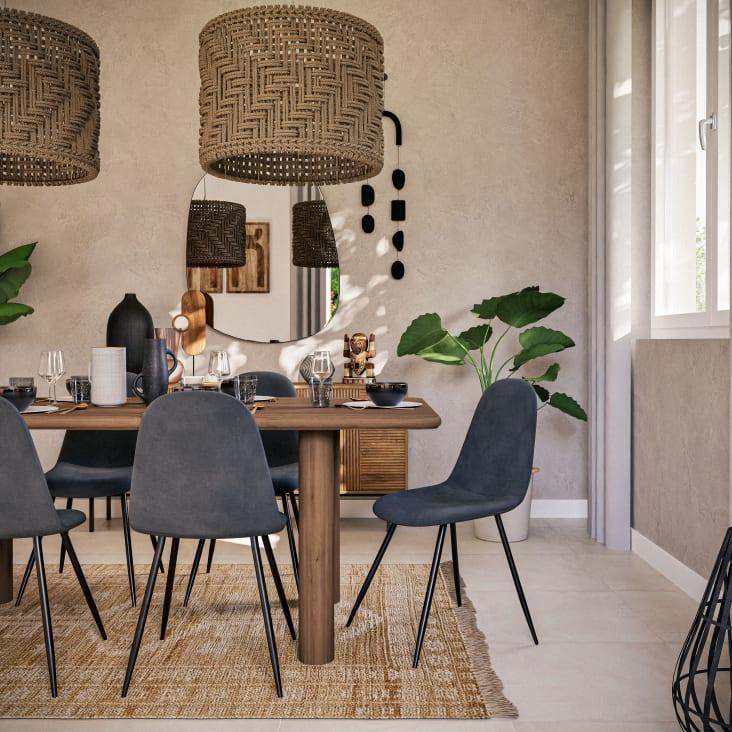 Maisons du Monde Figurita tótem marrón y marrón oscuro Alt. 28 Últimos 3 días