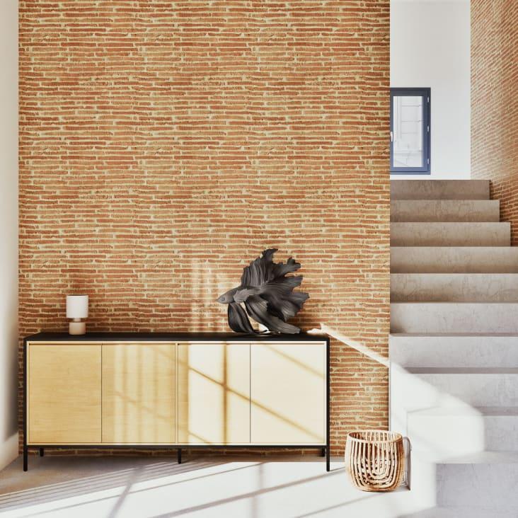 Maisons du Monde KOHANA - Estatua de pez negro mate Alt.56 Rebajas de fin de temporada