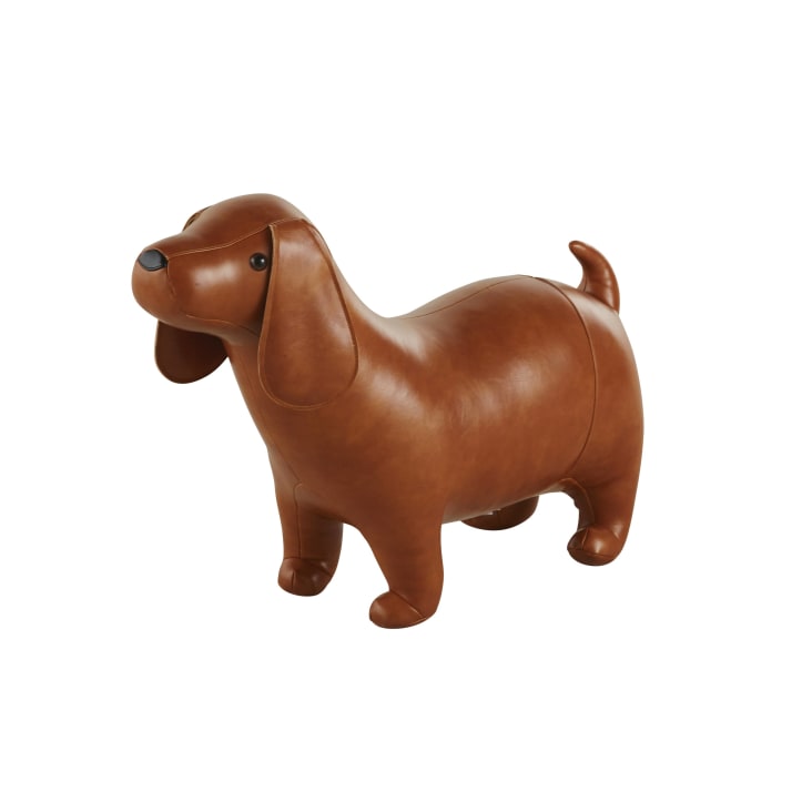 Maisons du Monde MICHEL - Estatua de perro marrón Alt. 40 Devoluciones gratuitas