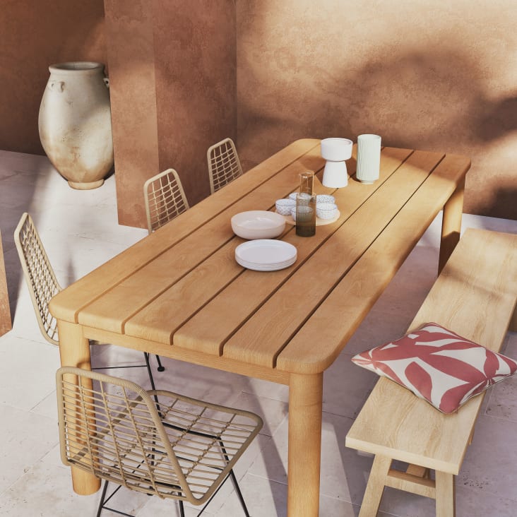 Maisons du Monde Macetero de terracota beige Alt. 93 Precio de fábrica