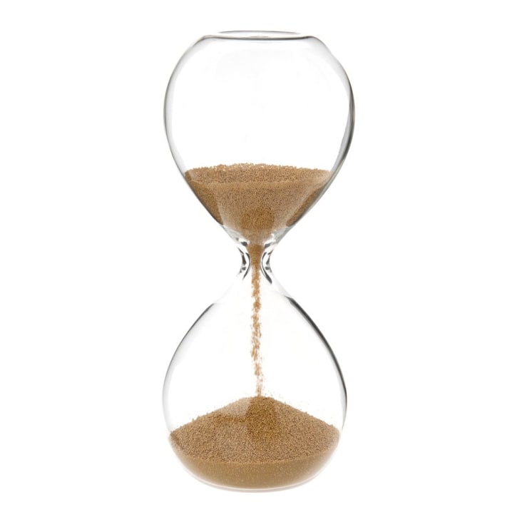 Maisons du Monde Reloj de arena dorado de cristal Superdescuento
