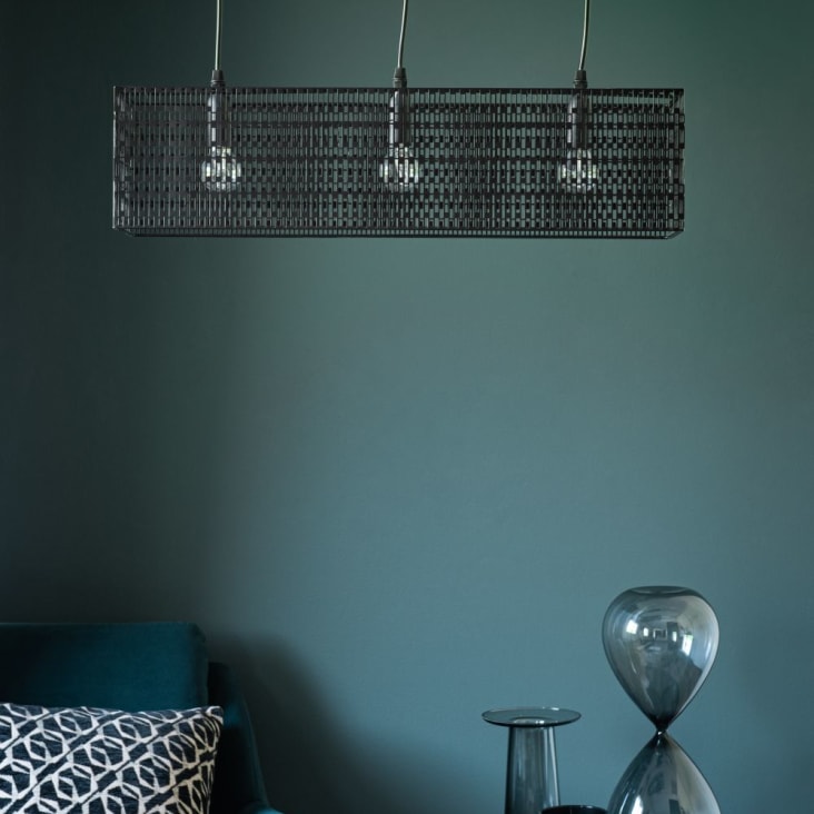 Maisons du Monde ZOUKO - Reloj de arena de cristal ahumado Tienda de fábrica