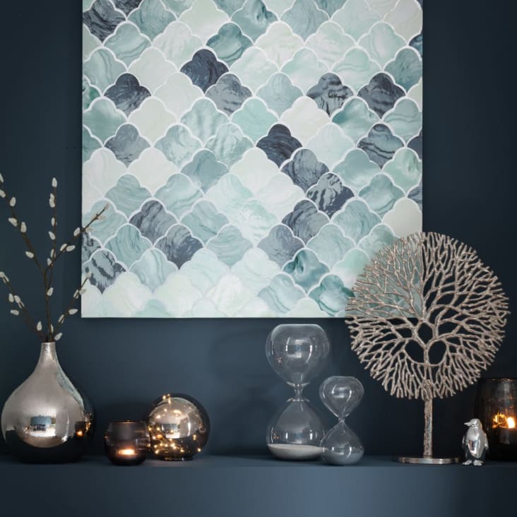 Maisons du Monde Reloj de arena gris claro de cristal Limitado a 3 días