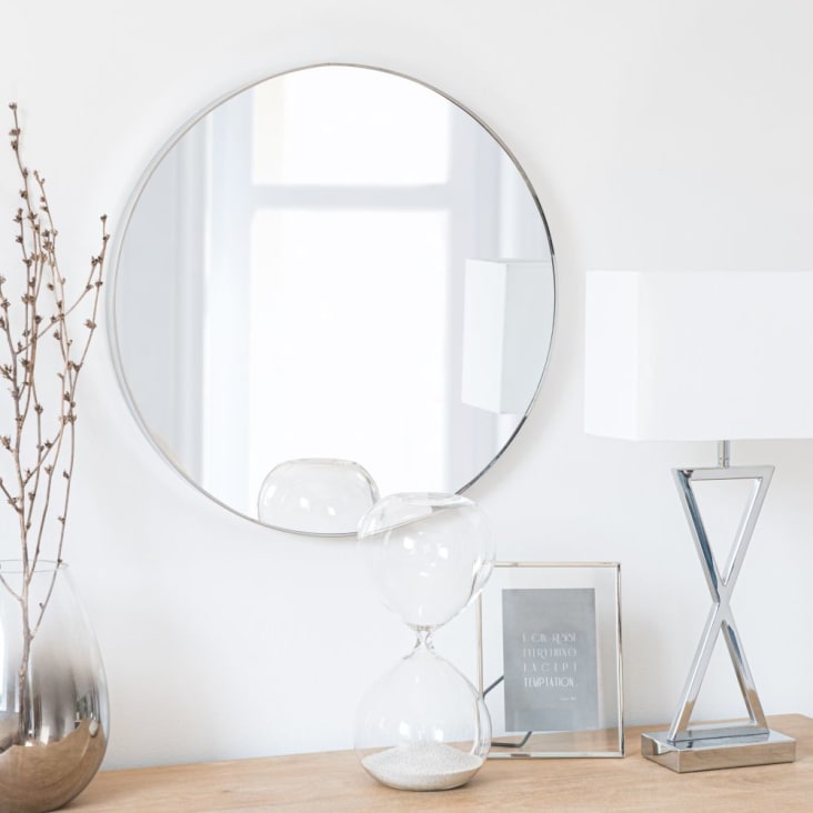 Maisons du Monde Reloj de arena gris claro de cristal Limitado a 3 días