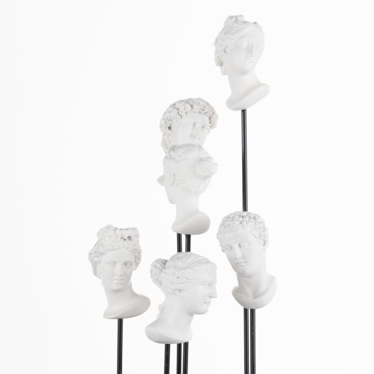 Maisons du Monde ROMA - Campana de cristal con bustos blancos Devoluciones gratuitas