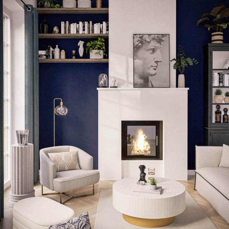 Maisons du Monde ROMA - Campana de cristal con bustos blancos Devoluciones gratuitas