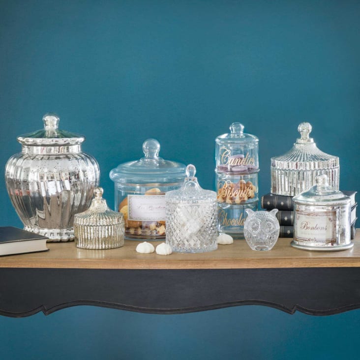 Maisons du Monde Éléonore - Bombonera de cristal H 18 cm ÉLÉONORE Outlet